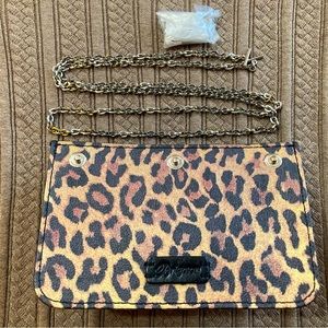 Brighton Ginger Snappy Mini Bag in Catwalk Leopard Print